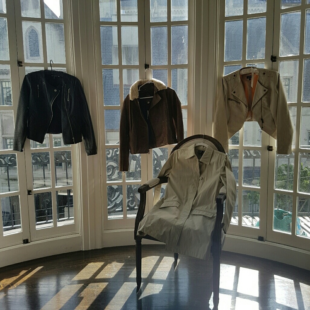 Karl Lagerfeld, Banana, Bebe, Gap: various jackets